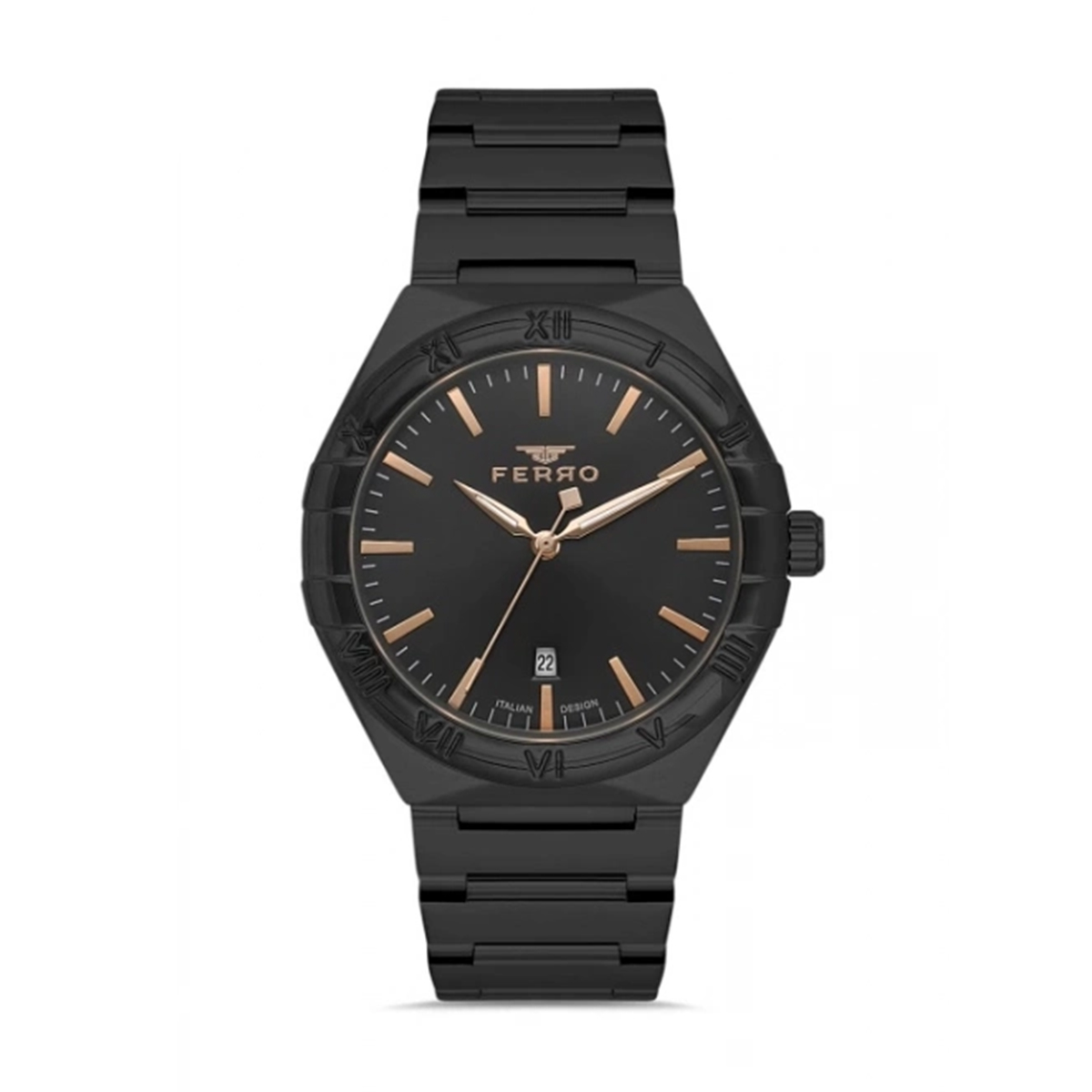 MONTRE FERRO HOMME SIMPLE ACIER
